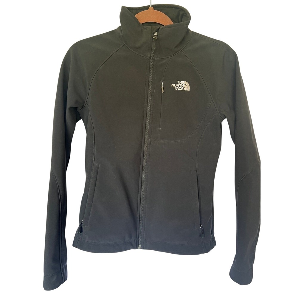 The North Face Womens Apex Bionic Softshell Jacket Black Full Zip XS‎ Gorpcore